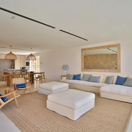Contemporary Ibizan Cala Conta Dream Short Walk To San Jose Villa
